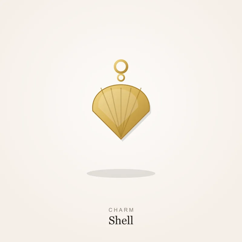 Shell charm